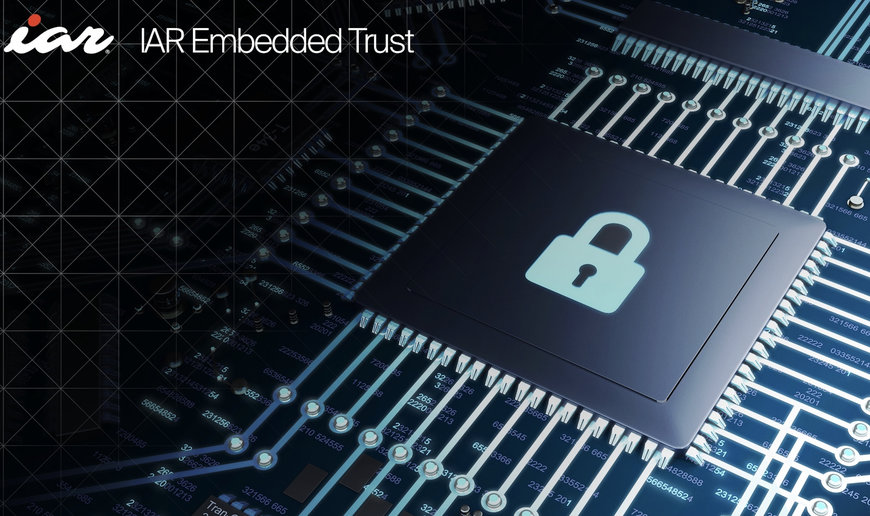 IAR Enables Robust End-to-End Embedded Security Solution with the Launch of IAR Embedded Trust